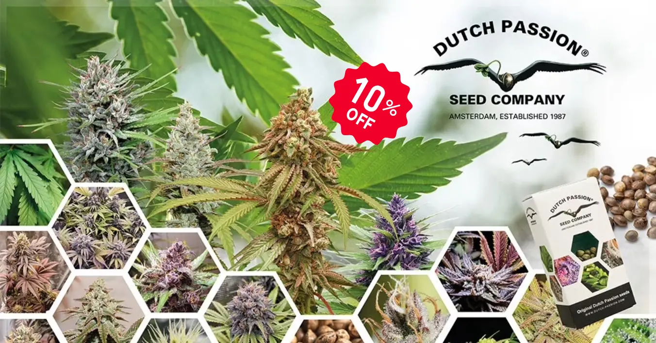 10% Off Dutch Passion Seeds January Promotion